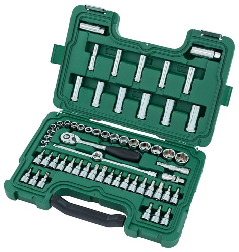 Klucze nasadowe 3/8” metryczne Sata kpl. 60 cz. 09004