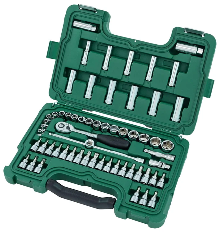 Klucze nasadowe 3/8” metryczne Sata kpl. 60 cz. 09004