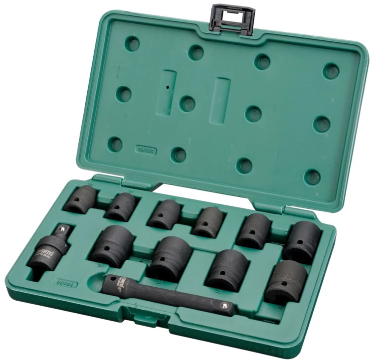 Klucze nasadowe udarowe 1/2" Sata kpl. 12 szt. 09009