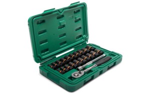 Klucze nasadowe BoltBiter 1/4" i 3/8" Sata kpl. 23 cz. 09138