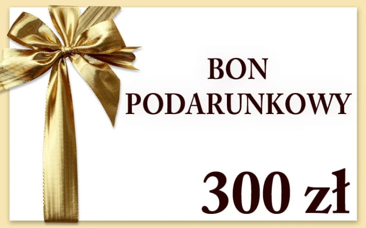 Bon prezentowy Voucher wartość 300 zł