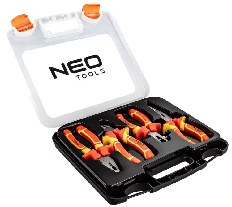 Narzędzia izolowane - szczypce 4 części Neo Tools 01-236