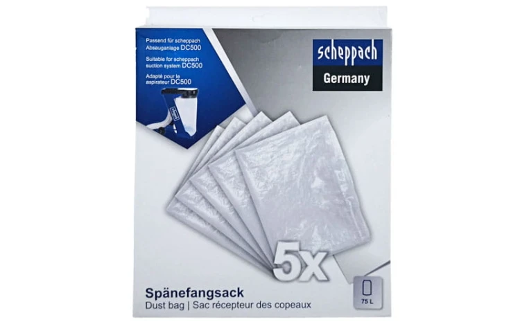 Komplet worków foliowych do urządzenia odciągowego DC500 Scheppach 5 szt. 7906300707