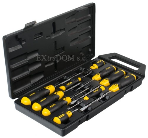 Wkrętaki Cushion Grip Stanley kpl. 10 szt. 65-005