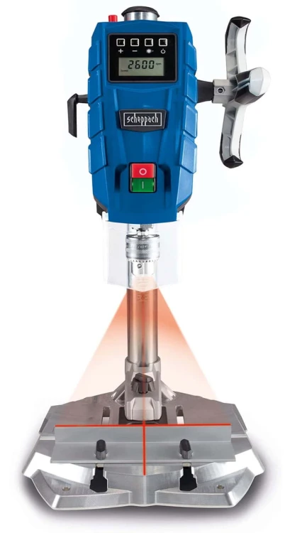Wiertarka stołowa kolumnowa Scheppach DP55 z laserem 710W 13mm