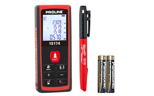 Proline dalmierz laserowy 40m dokładność 2mm / 40m 15174