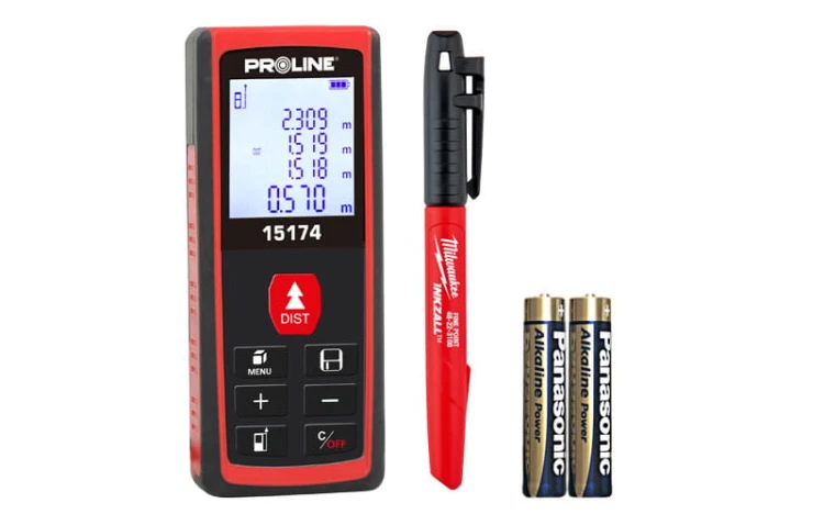 Proline dalmierz laserowy 40m dokładność 2mm / 40m 15174