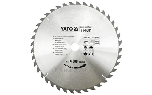 Yato tarcza do cięcia drewna