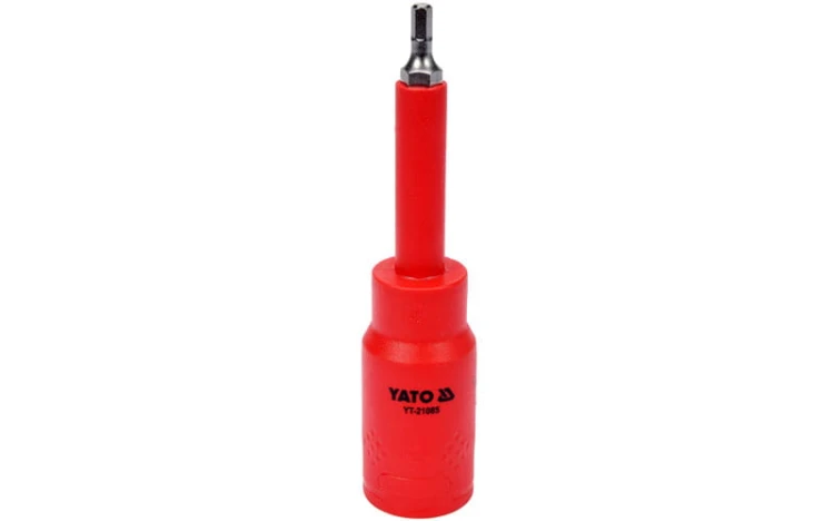 Izolowany klucz trzpieniowy HEX 4x120mm 1/2 VDE YATO YT-21085