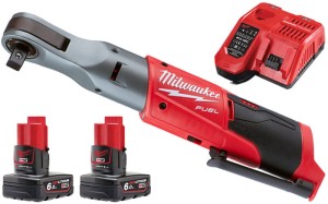 Grzechotka 1/2˝ akumulatorowa 12V Milwaukee M12FIR12-602 81Nm  2x aku. 6,0Ah + szybka ładowarka