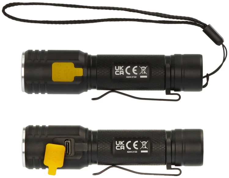 Latarka akumulatorowa LED LuxPremium ze zmienną ogniskową zasięg 131m TL 410 A 1173750005