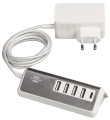 Ładowarka, stacja ładująca z 4 x gniazdami ładowania USB Brennenstuhl 1508230