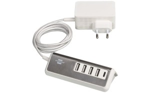 Ładowarka, stacja ładująca z 4 x gniazdami ładowania USB Brennenstuhl 1508230