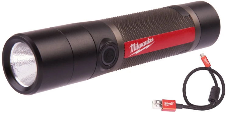 Latarka kieszonkowa Milwaukee akumulatorowa L4FMLED-201 USB RE.800L 800lm 4933478113