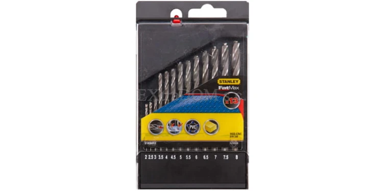 Wiertła do metalu Stanley FATMAX kpl. 13 szt. STA56013