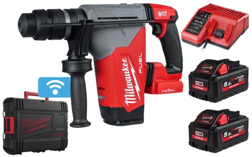 Młotowiertarka SDS-Plus Milwaukee 32mm 5.0J 18V M18ONEFHPX-552X