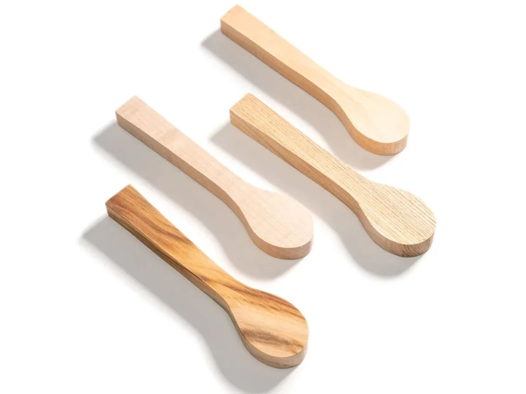 Formatki do rzeźbienia łyżek BeaverCraft zestaw 4 sztuk BB3
