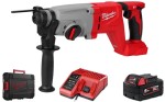 Bezszczotkowy młot udarowy Milwaukee 2,6J M18BLHACD26 26 mm SDS-Plus aku. 5,0Ah ładowarka walizka