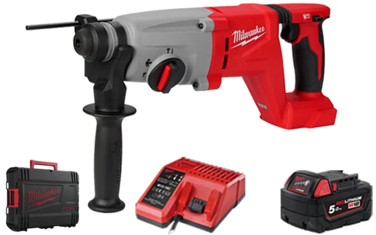 Bezszczotkowy młot udarowy Milwaukee M18BLHACD26 26 mm SDS-Plus