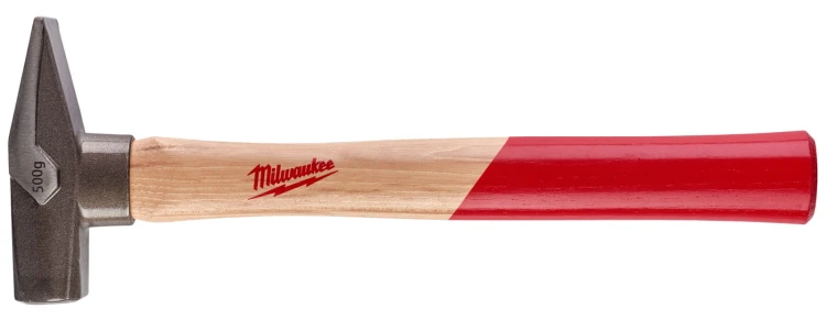 Młotek ślusarski z trzonkiem z drewna hikorowego Milwaukee 300g 4932478667