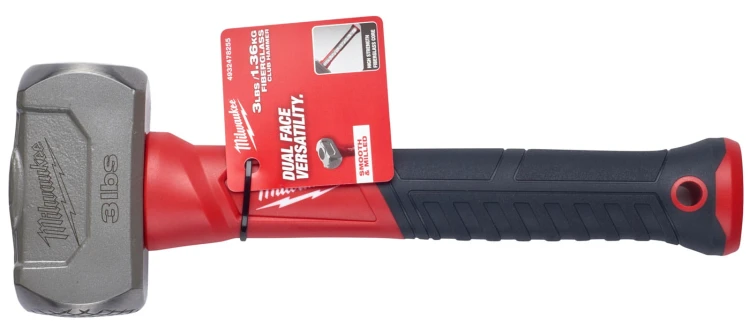 Młotek dwuobuchowy z trzonkiem z włókna szklanego Milwaukee 1360g 4932478255