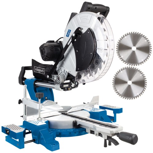 Piła ukośna ukośnica przesuwna Scheppach 305mm HM140L + stół maszynowy UMF2000