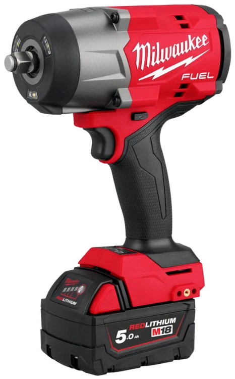 Klucz udarowy Milwaukee ½” 1491Nm 18V M18FHIW2F12-502X w walizce, 2x aku. 5,0Ah, ładowarka 4933492783