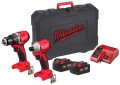 Zestaw Milwaukee wiertarko wkrętarka M18BLPDRC + zakrętarka udarowa M18BLIDRC