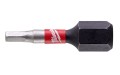 Końcówka wkrętakowa - bit udarowy Hex 2,5mm, długość 25mm Shockwave Milwaukee