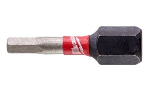Końcówka wkrętakowa - bit udarowy Hex 3mm, długość 25mm Shockwave Milwaukee