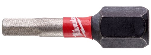 Końcówka wkrętakowa - bit udarowy Hex 3mm, długość 25mm Shockwave Milwaukee