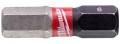 Końcówka wkrętakowa - bit udarowy Hex 6mm, długość 25mm Shockwave Milwaukee