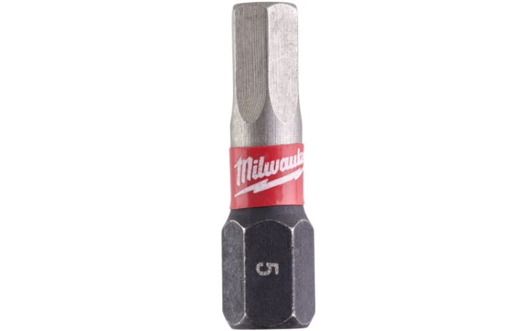 Końcówka wkrętakowa - bit udarowy Hex 5mm, długość 25mm Shockwave Milwaukee