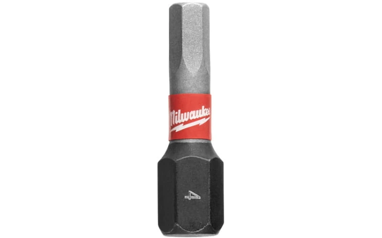 Końcówka wkrętakowa - bit udarowy Hex 4mm, długość 25mm Shockwave Milwauke