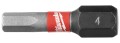 Końcówka wkrętakowa - bit udarowy Hex 4mm, długość 25mm Shockwave Milwauke