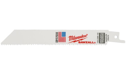 Brzeszczoty Milwaukee uniwersalne 150mm 10/14 Tpi Matrix II HSS kpl. 5 szt.