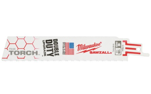Brzeszczoty Milwaukee do metalu do prac przy dużych obciążeniach 150mm 10 Tpi TORCH kpl. 5 szt