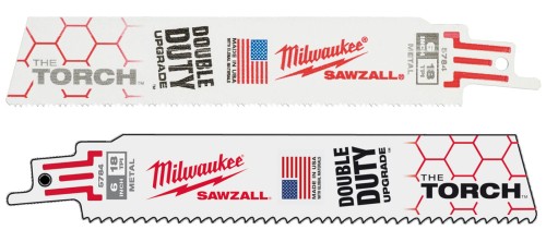 Brzeszczoty Milwaukee do metalu do prac przy dużych obciążeniach 150mm 10 Tpi TORCH kpl. 5 szt