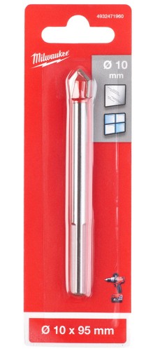 Wiertło do szkła, ceramiki, glazury 10mm Milwaukee 4932471960