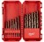 Wiertła do metalu Milwaukee HSS-G RED COBALT zestaw 19 szt. w kasecie 4932493867