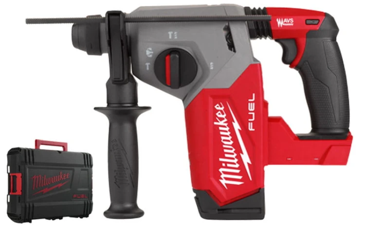 Młotowiertarka SDS-Plus Milwaukee 2,5J 18V M18FH w walizce, wersja zerowa, bez akumulatora i ładowarki