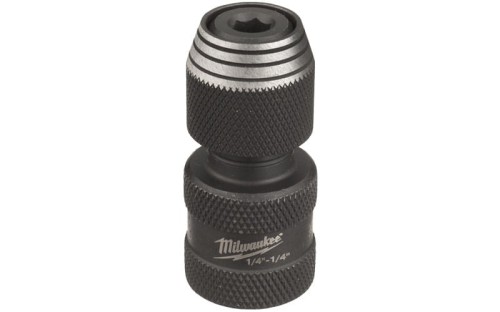 Adapter udarowy - przejściówka z 1/4" kwadrat na 1/4" Hex Milwaukee