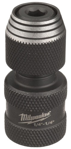 Adapter udarowy - przejściówka z 1/4" kwadrat na 1/4" Hex Milwaukee
