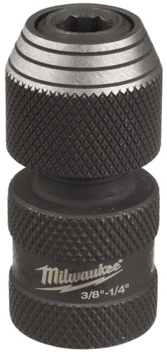 Adapter udarowy - przejściówka z 3/8" kwadrat na 1/4" Hex Milwaukee