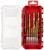Wiertła do metalu Milwaukee Shockwave HSS-G TiN RED z uchwytem HEX zestaw 10szt. 4932493865