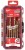 Wiertła do metalu Milwaukee Shockwave HSS-G TiN RED z uchwytem HEX zestaw 10szt. 4932493865