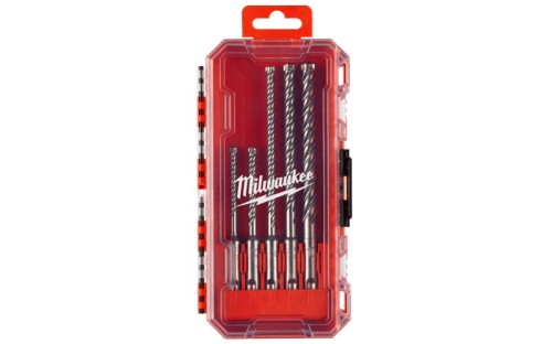 Wiertła do betonu Milwaukee MX4 SDS Plus zestaw 5 szt. 4932498297