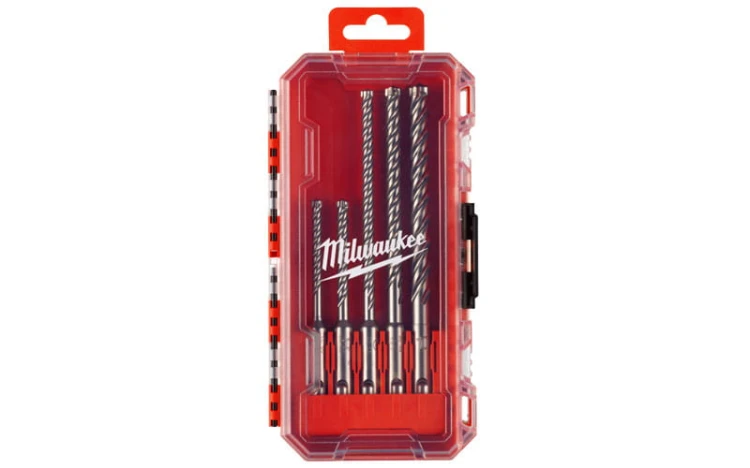 Wiertła do betonu Milwaukee MX4 SDS Plus zestaw 5 szt. 4932498297