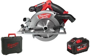 Pilarka tarczowa Milwaukee M18CCS55 FUEL 55mm walizka, aku. 12,0Ah HIGH OUTPUT™, bez ładowarki