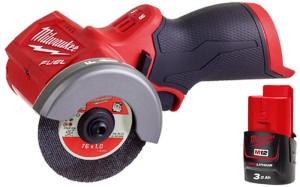 Subkompaktowa szlifierka kątowa Milwaukee M12FCOT 1x aku. 3,0 Ah, bez ładowarki